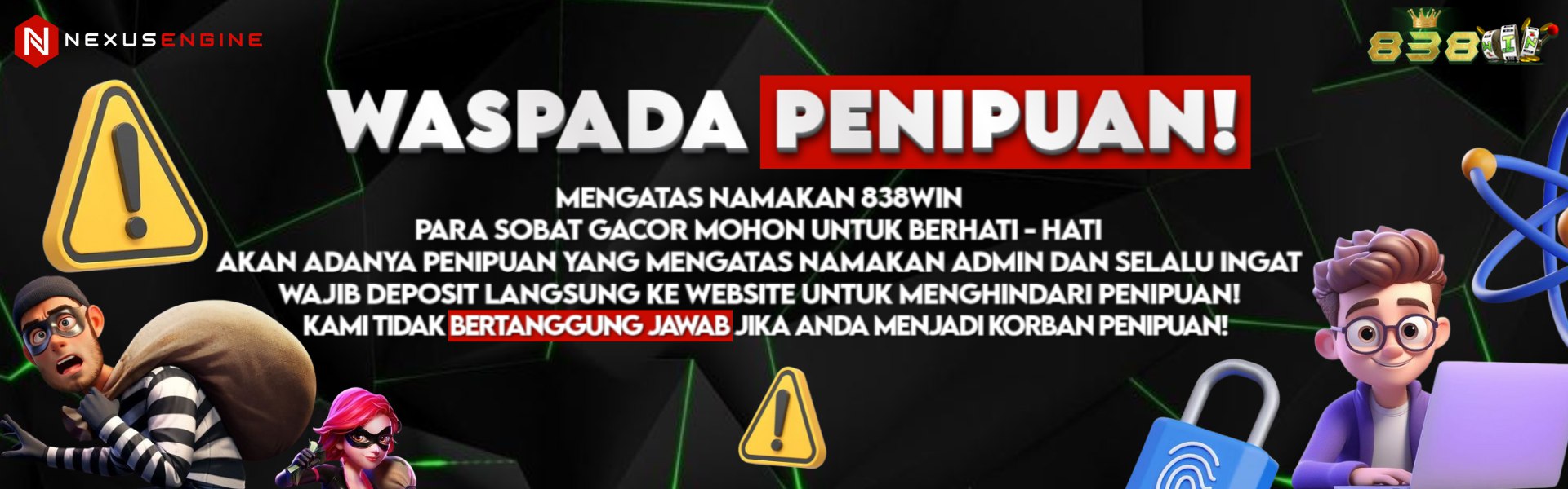 WASPADA PENIPUAN