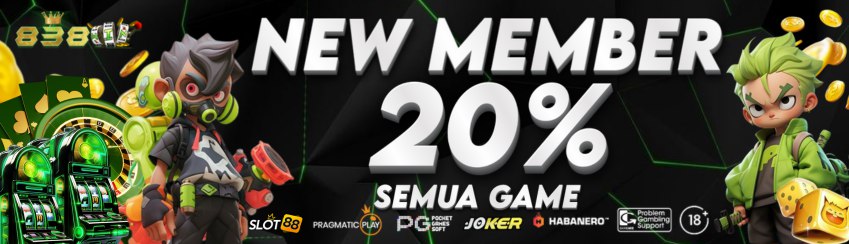BONUS NEW MEMBER 20%
